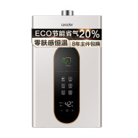 Leader 燃气热水器燃气天然气 恒温家用洗澡节能省气智能变升五重净化智控LY 12升[一厨一卫]