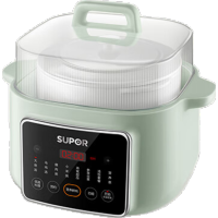 苏泊尔(SUPOR)电炖锅 电炖盅煲汤锅炖汤锅隔水炖锅 燕窝炖盅煮粥锅蒸锅电煮锅婴儿辅食锅陶瓷DZ45FC865多功能锅