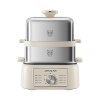 九阳(Joyoung)电蒸锅不锈钢大容量蒸盘家用多功能上蒸下煮早餐电炖锅蒸煮锅电煮锅 GZ585[10L旋钮款]