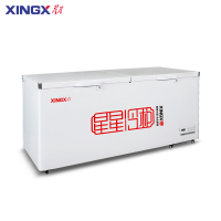 星星BD/BC-888GD 865升冰柜商用大容量全冷冻全冷藏单温卧式冰箱 保鲜冷柜海鲜冻肉速冻柜