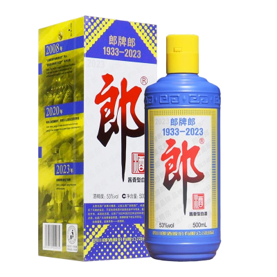 郎酒2023年特别纪念版53度500ml*1瓶 酱香型白酒