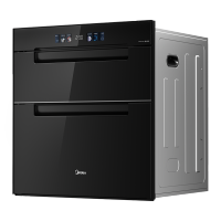 美的(Midea)消毒柜130HQ3-pro家用嵌入式厨房餐具碗柜碗筷茶杯超真实屏 紫外线 婴儿奶瓶 130L三层大容量