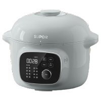 苏泊尔(SUPOR)电压力锅SY-40YC96带蒸笼电饭锅煮饭炖肉蒸煮炖煲汤4L家用多功能压力锅电饭煲高压料理锅蒸锅炒锅
