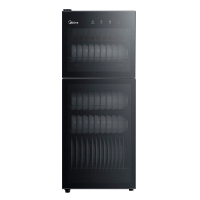 美的(Midea)橱柜消毒柜商用二星级消毒家用上下双门独立控制厨房碗筷餐具奶瓶柜高温消毒柜120R01