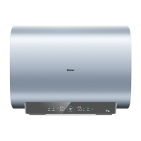 海尔(Haier) 电热水器家用80升储水式扁桶双胆双3300W交替加热内胆免清洗一级节能WIFI智控健康抑菌 RA5