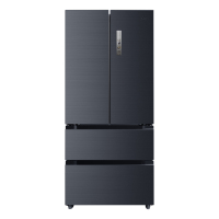 美的508升法式多门双系统双循环PST+全净无霜冰箱 一级能效智能杀菌BCD-508WTPZM(E)