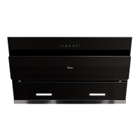 美的(Midea)抽油烟机侧吸式家用厨房油烟机22m³大吸力立体环吸挥手智控自清洗吸油烟机CXW-280-J25Spro