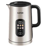 苏泊尔(SUPOR)电热水壶SW-15S02FQ触控调温保温恒温1.5L大容量烧水壶食品级316不锈钢电水壶[商超同款]