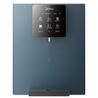美的(Midea) 家用壁挂式管线机 MG240-D全通量匹配 高温杀菌 多段控温 智能触控星河管线机 冷热触控