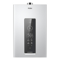 海尔(Haier)燃气热水器16升天然气家用水火双控温 双核无极水伺服密闭稳燃舱一级降噪 KL3C-好梦