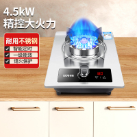 爱德(aide) 燃气灶4.5kw大火力 一级能效 节能单眼灶九腔大火力灶具家用煤气灶 A5液化气