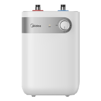 美的(Midea)5升迷你上出水电热水器F05-15A1(S)小厨宝家用蓝钻内胆安全防护小体积不占地小户型1650W速热