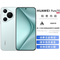 华为/HUAWEI Pura70 12GB+1TB 冰晶蓝 超高速风驰闪拍 第二代昆仑玻璃 双超级快充