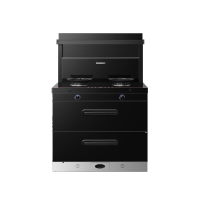 [新品,20m³大吸力]美大(MEIDA)二星消毒柜集成灶一体S9-A(MD1T) 语音声控 变频轻音油烟机 液化气