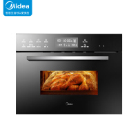 美的(Midea)TQN34FBJ-SA 伯爵系列嵌入式 蒸汽烤箱家用 电烤箱电蒸炉家用电蒸箱电烤箱一体机 二合一