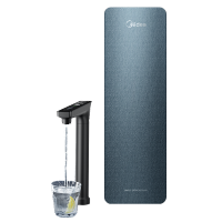 美的净水器家用净水机星河1200G PRO 6年长效陶氏RO反渗透净水器厨下式直饮机 鲜活零陈水智能触控屏