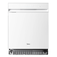 美的(Midea)万向星河X6月光白洗碗机嵌入式14套 105℃热风烘干 四星消毒 一级水效变频万向全腔洗消一体机