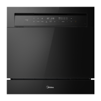 美的(Midea)洗碗机V9嵌入式台式家用灶下13套105℃热风烘干一级水效一键单消毒四星消毒变频节能V9