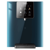 美的(Midea)家用净水器MG908-D伴侣管线机全通量匹配 高温杀菌多段控温壁挂式直饮饮水机极光