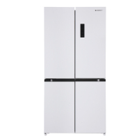 上菱510升十字对开四开门全空间净味大容量家用电冰箱 60cm超薄平嵌底部前置散热 BQE510PWFL(岩白)