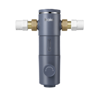 海尔(Haier)前置过滤器7T大通量家用净水器40微米反冲洗精滤实时水压监测全屋净水HP-37