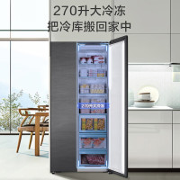 [官方联营]海尔冰箱515升对开门一级能效双变频底部散热家用大容量BCD-515WGHSSB5S8U1