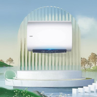 统帅(Leader)海尔出品电热水器扁桶60升3300W速热一级能效纤薄扁桶双胆速热WIFI智控9倍增容镁棒免更换