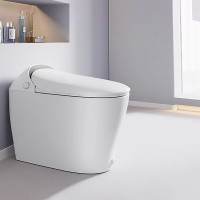 惠达HUIDA智能马桶ET90-Qmax 白骑士 节水无水压限制带水箱泡沫盾智能坐便器座圈加热 升级UVC水路杀菌