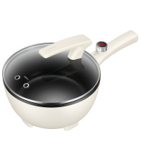 苏泊尔(SUPOR)电炒锅电煮锅电火锅家用电锅炒菜不粘锅一体多功能锅多用途 蒸煮煎炒炖 双环加热 CJ25A611L