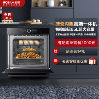 老板65L搪瓷内胆蒸烤二合一CQ982A一体机