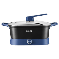苏泊尔(SUPOR)电火锅6L容量 电煮锅家用火锅1800W功率电锅一体多功能锅插电电热锅H3030FK870旋钮控温