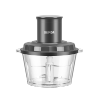 苏泊尔(SUPOR)绞肉机家用多功能电动料理机绞馅机碎肉机玻璃大容量搅拌机肉馅单搅拌机1.75L 双刀JR20S-B17
