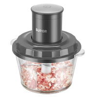 苏泊尔(SUPOR)绞肉机家用多功能电动料理机绞馅机碎肉机大容量搅拌机切菜机碎肉单刀搅拌机1.75L子母碗JR20-ZM