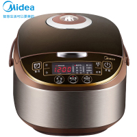 美的(Midea)电饭煲 MB-WFS5017TM 5L大容量 家用智能预约 10大功能一机多用 煮饭电饭锅