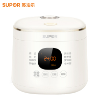 苏泊尔(SUPOR)电饭煲 0涂层2L不锈钢内胆1-3人 家用智能24H预约多功能带蒸格无涂层电饭锅SF20FC945A