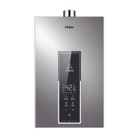 海尔(Haier)燃气热水器天然气增压变频水伺服恒温家用洗澡大水量多重安防健康洗APP智能16L [WM5]