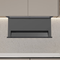 英丰抽油烟机 侧吸式变频家用厨房油烟机 隐形升降吸油烟机 隐形升降机(智能手感黑色款)