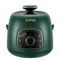 苏泊尔(SUPOR)电压力锅 智能迷你电压力锅 一键旋钮控制 快火慢炖 SY-18YA9061 1.8L高压锅
