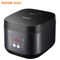 苏泊尔(SUPOR)电饭煲4L不粘内胆3-5人前置大屏面板杂粮多功能家用智能定时24小时预约煲粥锅SF40FC996
