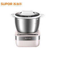 苏泊尔 (SUPOR)全自动5L大容量家用揉面家用小型搅面 发酵醒面搅面多功能和面机樱花粉SHM01