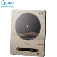 美的(Midea)电磁炉 家用大功率 电磁灶电火锅一体 柴火灶电磁灶电池炉2200W大火力 MC-22RB01