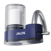 奥克斯净水器净水龙头一机四芯过滤器T9家用自来水滤水器直饮前置过滤器除水垢除余氯双出水