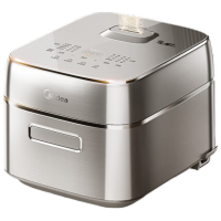 美的(Midea)电饭煲家用3-4人花瓣IH加热多功能微压电饭锅纯钛0涂层智能可预约煮饭锅MB-G5