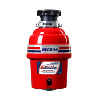 贝克巴斯E60evo家用厨余垃圾处理器 水槽厨余粉碎机 定时关机 防卡机反转 无线开关