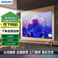 飞利浦电视 55英寸 4K超高清 120Hz高刷 2+32G AI远场语音智能液晶游戏平板电视55PUF8160/T3