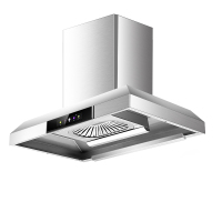 欢呼好太太1200W柴火灶抽油烟机饭店农村土灶45立方大吸力顶吸式不锈钢排烟机罩0.8米长上门安装SYYJ01