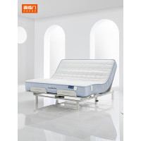 喜临门 - 白骑士 弹簧 电动床垫席梦思进口乳胶独袋弹簧软硬床垫