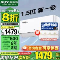 奥克斯(AUX)大1.5匹 省电侠Pro 新一级能效 国家补贴 家用变频冷暖两用 挂壁式空调挂机35AES1(B1)