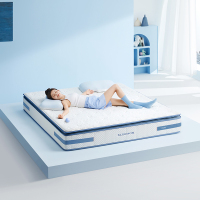 喜临门 - 漾plus 羊毛棉空气纤维床垫 专利7区弹簧 大豆纤维床垫