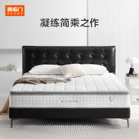 喜临门 - 拂晓 意式轻奢头层牛皮双人床 小户型齐边皮床 拂晓